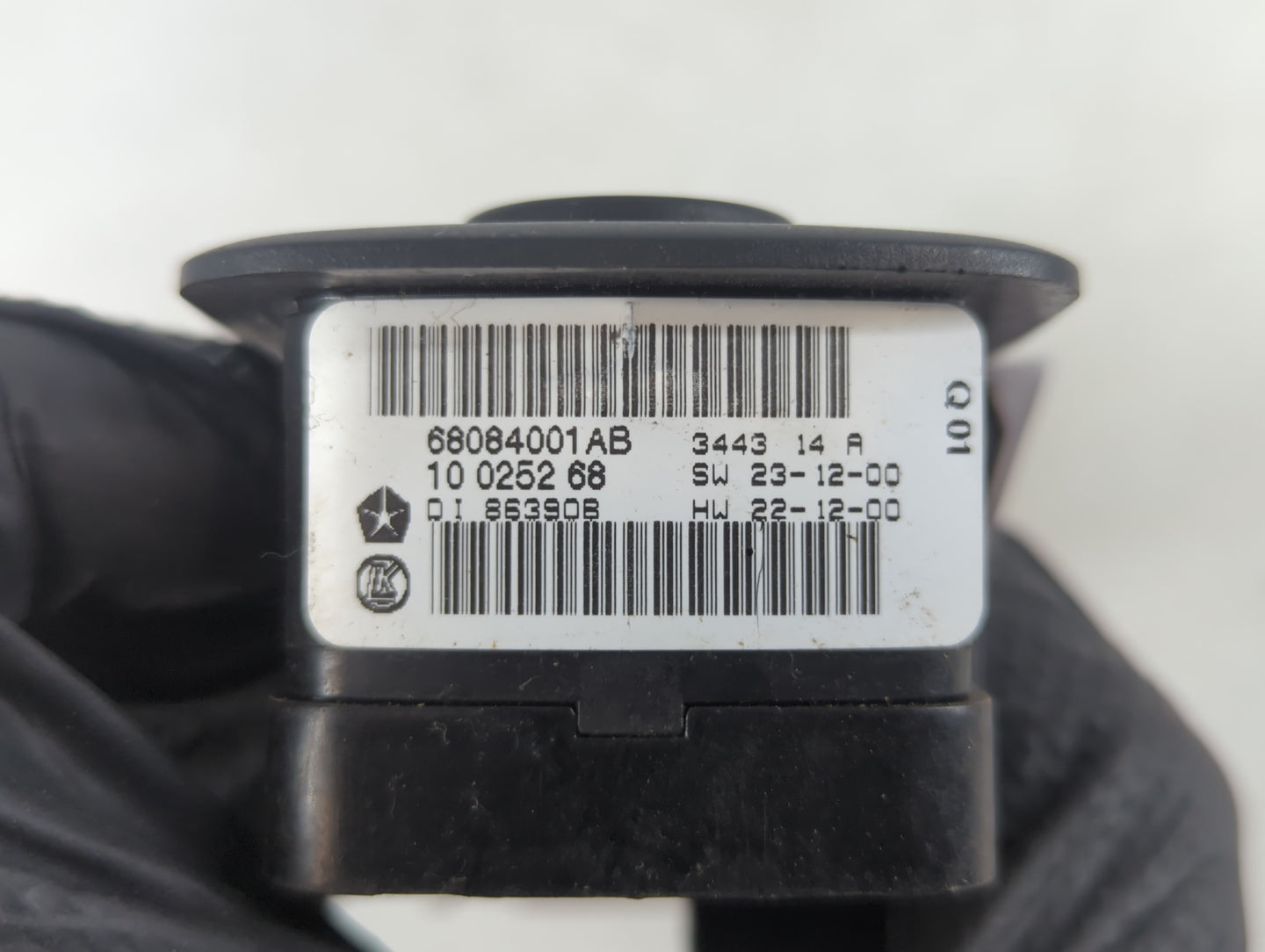 2014 Dodge Journey Master Power Window Switch Replacement Driver Side Left P/N:68084001AB Fits OEM Used Auto Parts - Oemused