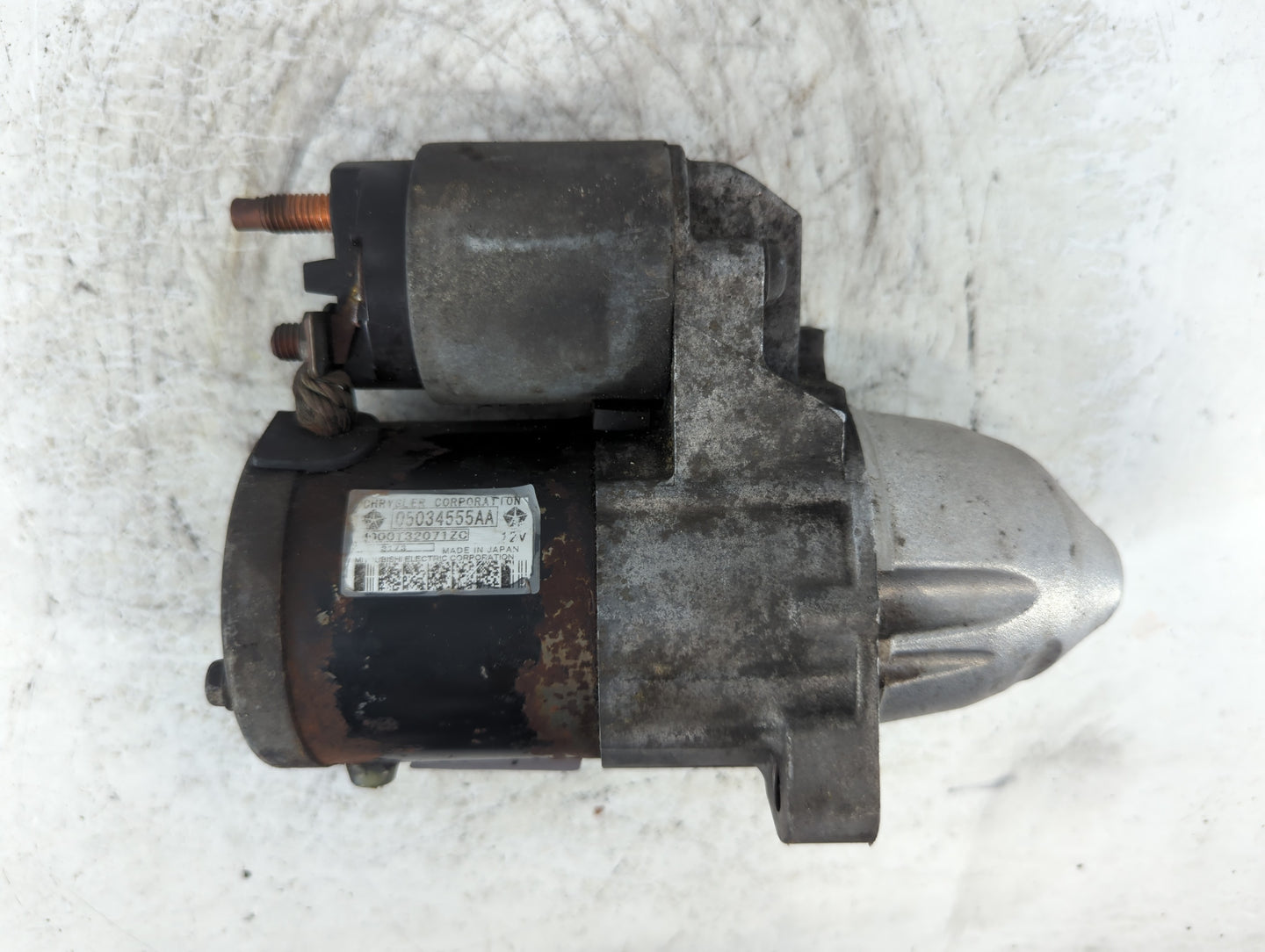 2009-2020 Dodge Journey Car Starter Motor Solenoid OEM P/N:M000T32071ZC 05034555AA Fits OEM Used Auto Parts - Oemusedautopar
