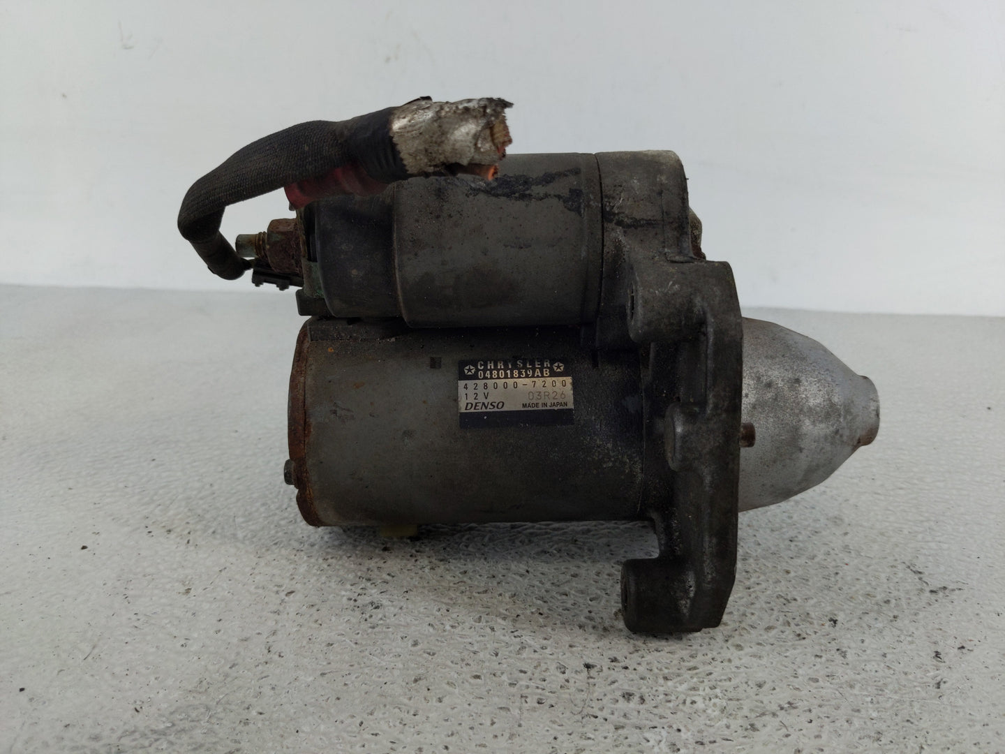 2011-2019 Dodge Journey Car Starter Motor Solenoid OEM P/N:428000-7200 04801839AB Fits OEM Used Auto Parts - Oemusedautopart