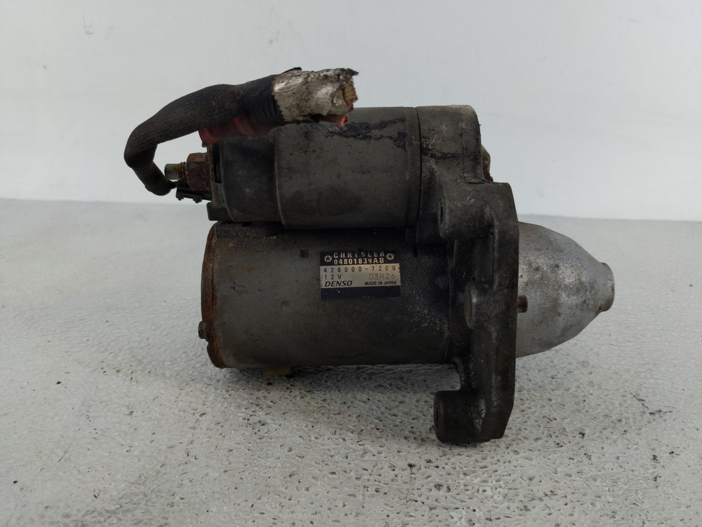 2011-2019 Dodge Journey Car Starter Motor Solenoid OEM P/N:428000-7200 04801839AB Fits OEM Used Auto Parts - Oemusedautopart