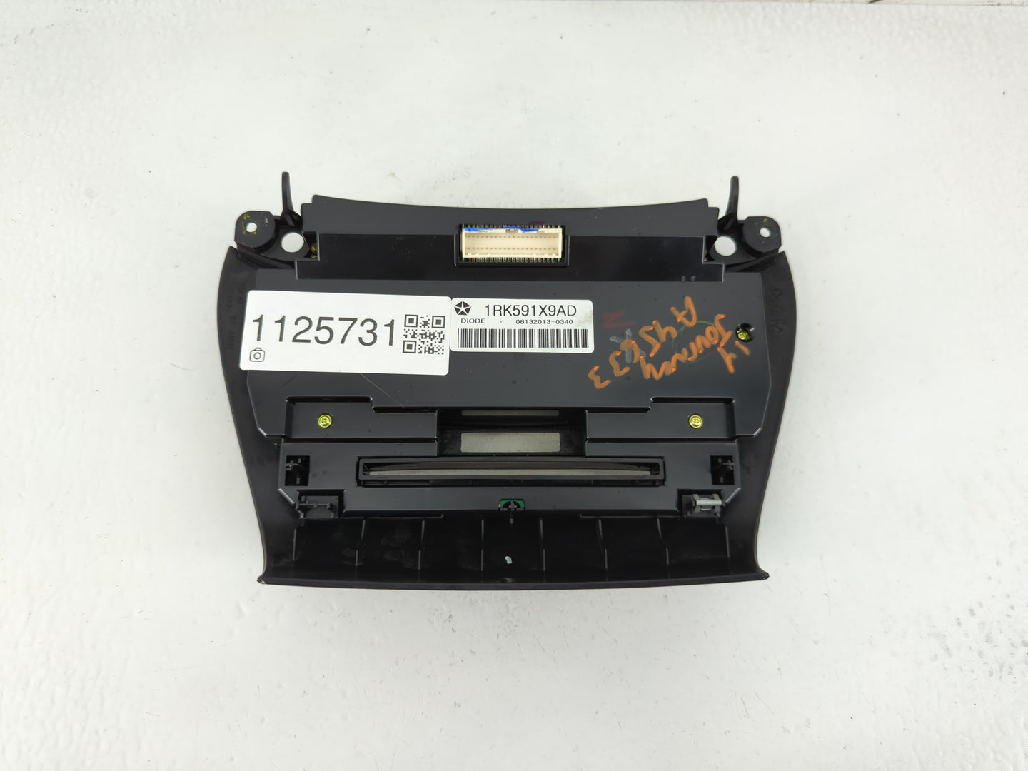 2014 Dodge Journey Climate Control Module Temperature AC/Heater Replacement P/N:1RK591X9AD Fits OEM Used Auto Parts - Oemuse