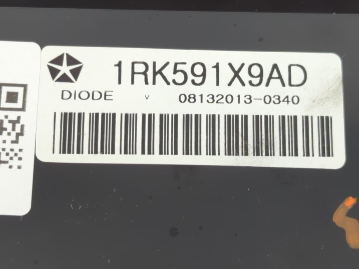 2014 Dodge Journey Climate Control Module Temperature AC/Heater Replacement P/N:1RK591X9AD Fits OEM Used Auto Parts - Oemuse