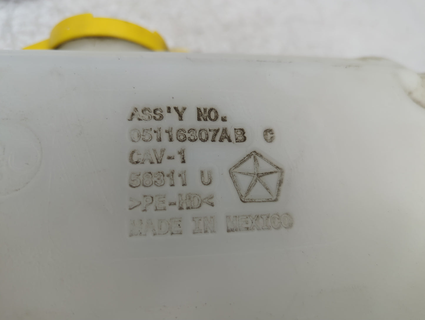 2014 Dodge Journey Windshield Washer Fluid Reservoir Bottle Oem - Oemusedautoparts1.com