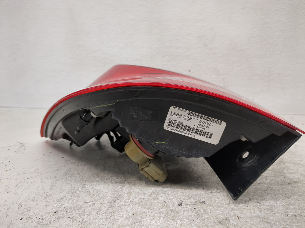 2011-2017 Dodge Journey Tail Light Assembly Driver Left OEM P/N:68078465AD Fits Fits 2011 2012 2013 2014 2015 2016 2017 OEM 
