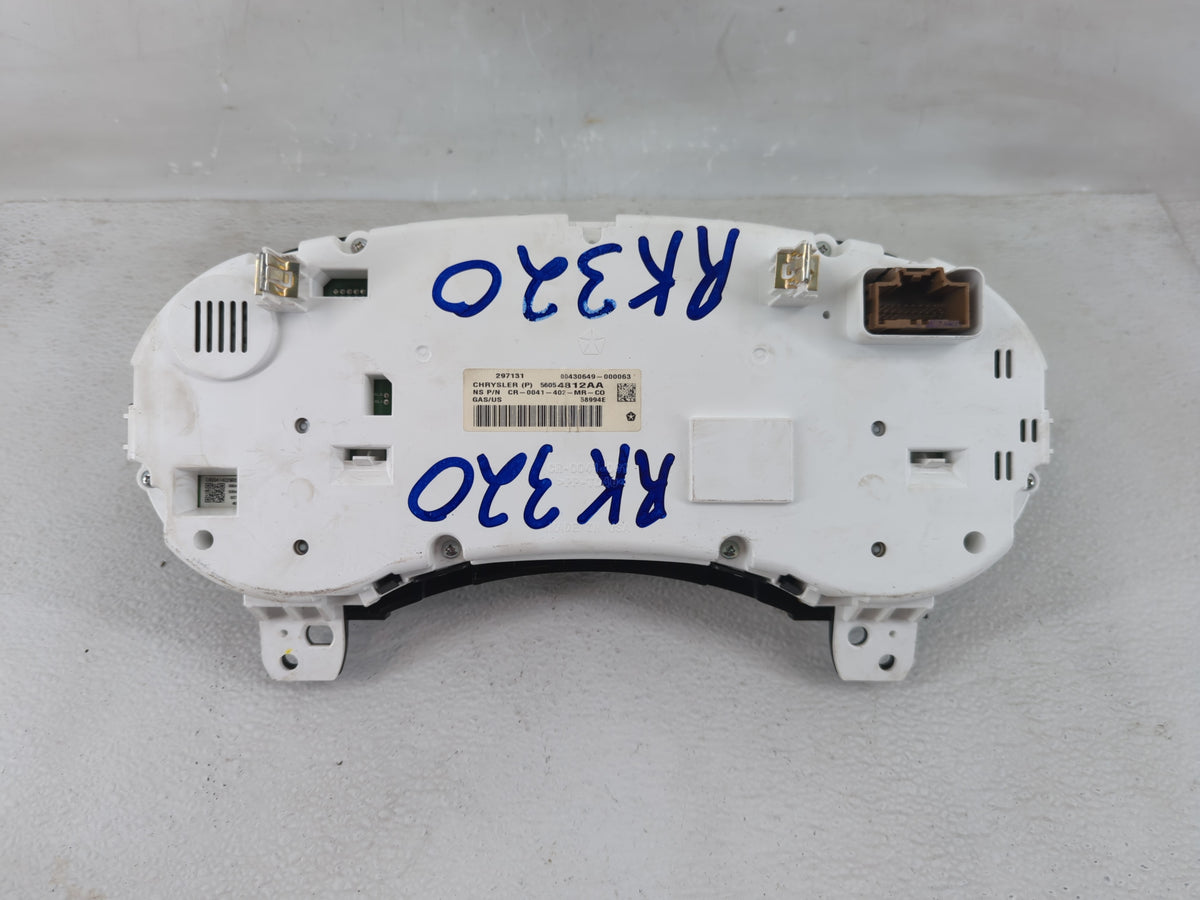 2014 Dodge Journey Instrument Cluster Speedometer Gauges P/N:56054812AB Miles: Fits OEM Used Auto Parts - Oemusedautoparts1.