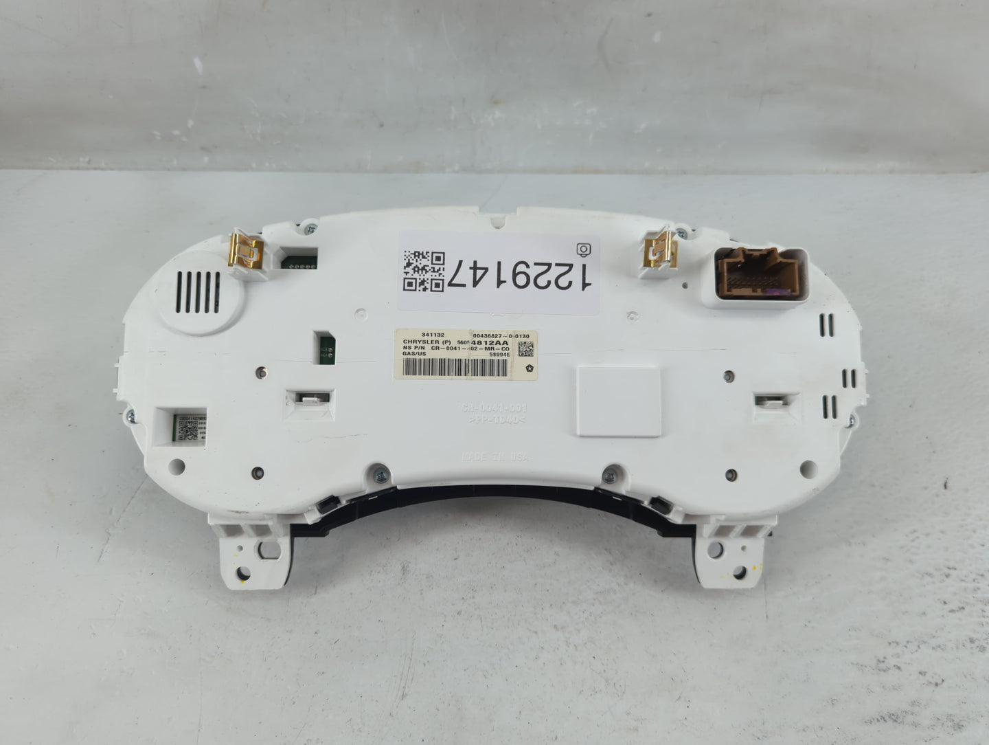 2014 Dodge Journey Instrument Cluster Speedometer Gauges P/N:56054812AA Fits OEM Used Auto Parts - Oemusedautoparts1.com