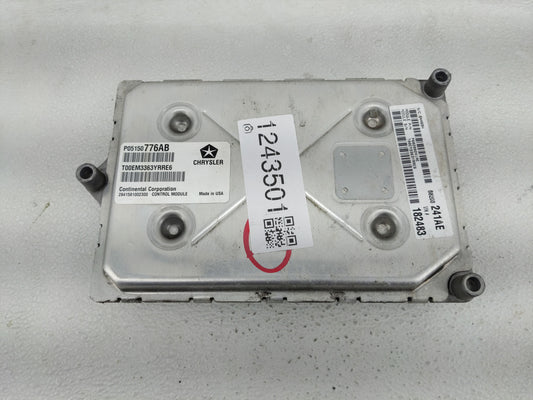 2014 Dodge Journey PCM Engine Control Computer ECU ECM PCU OEM P/N:P05150776AB Fits OEM Used Auto Parts - Oemusedautoparts1.