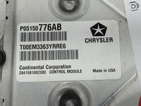 2014 Dodge Journey PCM Engine Control Computer ECU ECM PCU OEM P/N:P05150776AB Fits OEM Used Auto Parts - Oemusedautoparts1.