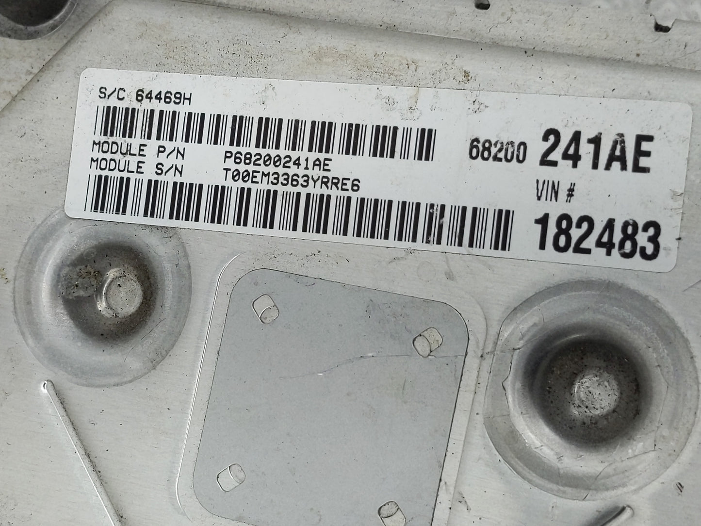 2014 Dodge Journey PCM Engine Control Computer ECU ECM PCU OEM P/N:P05150776AB Fits OEM Used Auto Parts - Oemusedautoparts1.