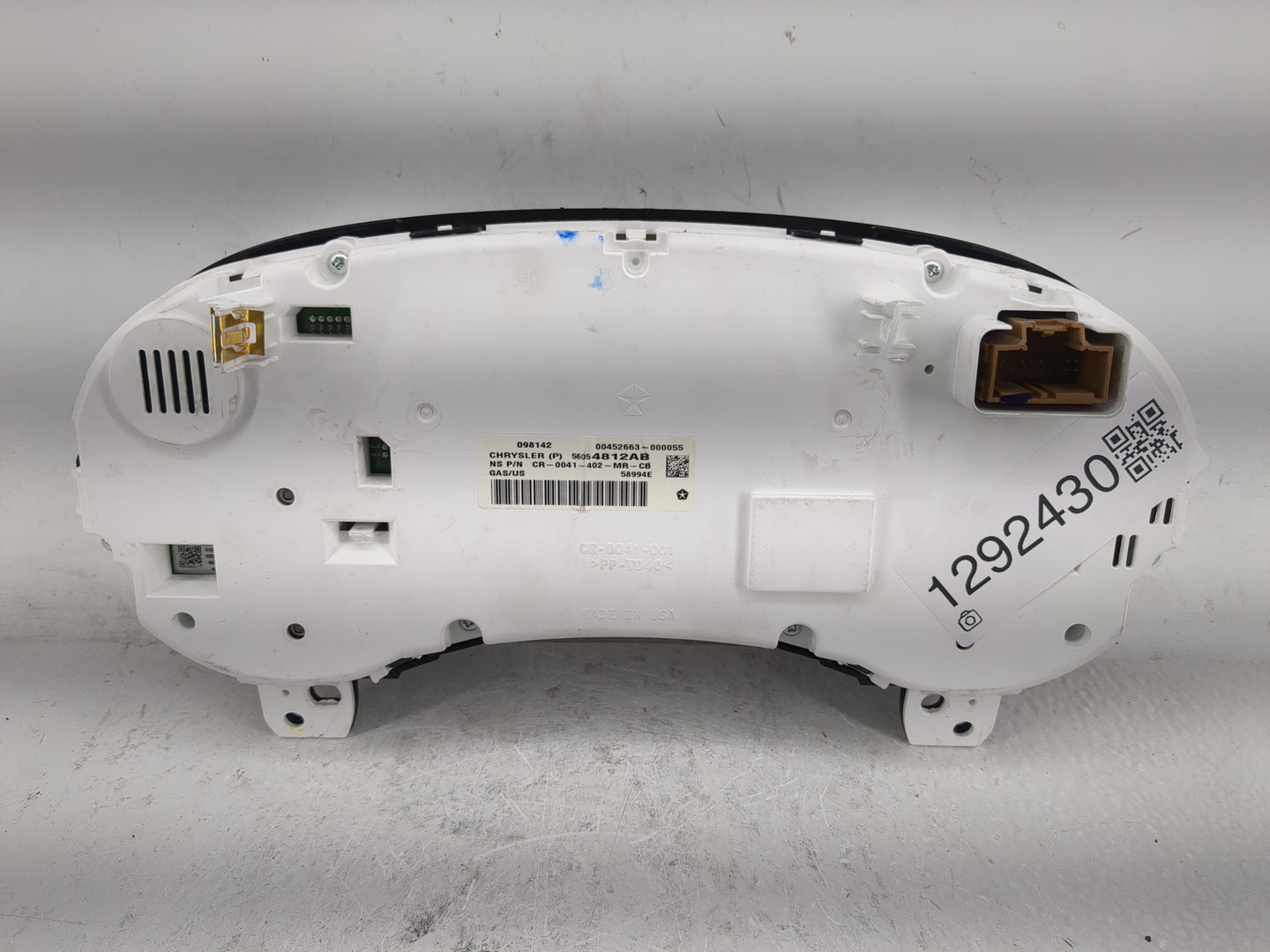 2014 Dodge Journey Instrument Cluster Speedometer Gauges P/N:56054812AB Fits OEM Used Auto Parts - Oemusedautoparts1.com