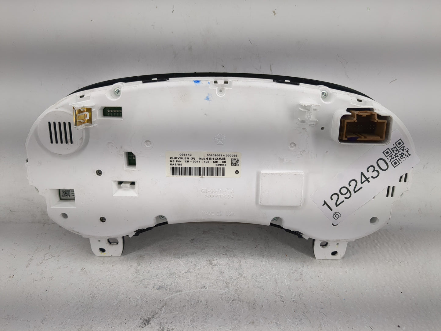 2014 Dodge Journey Instrument Cluster Speedometer Gauges P/N:56054812AB Fits OEM Used Auto Parts - Oemusedautoparts1.com
