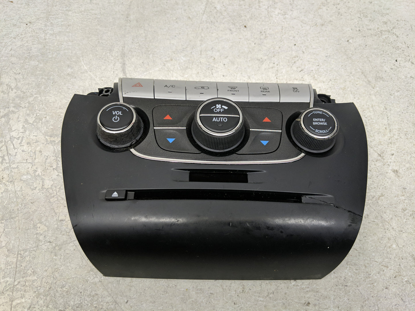 2014 Dodge Journey Climate Control Module Temperature AC/Heater Replacement P/N:1RK591X9AD Fits OEM Used Auto Parts - Oemuse