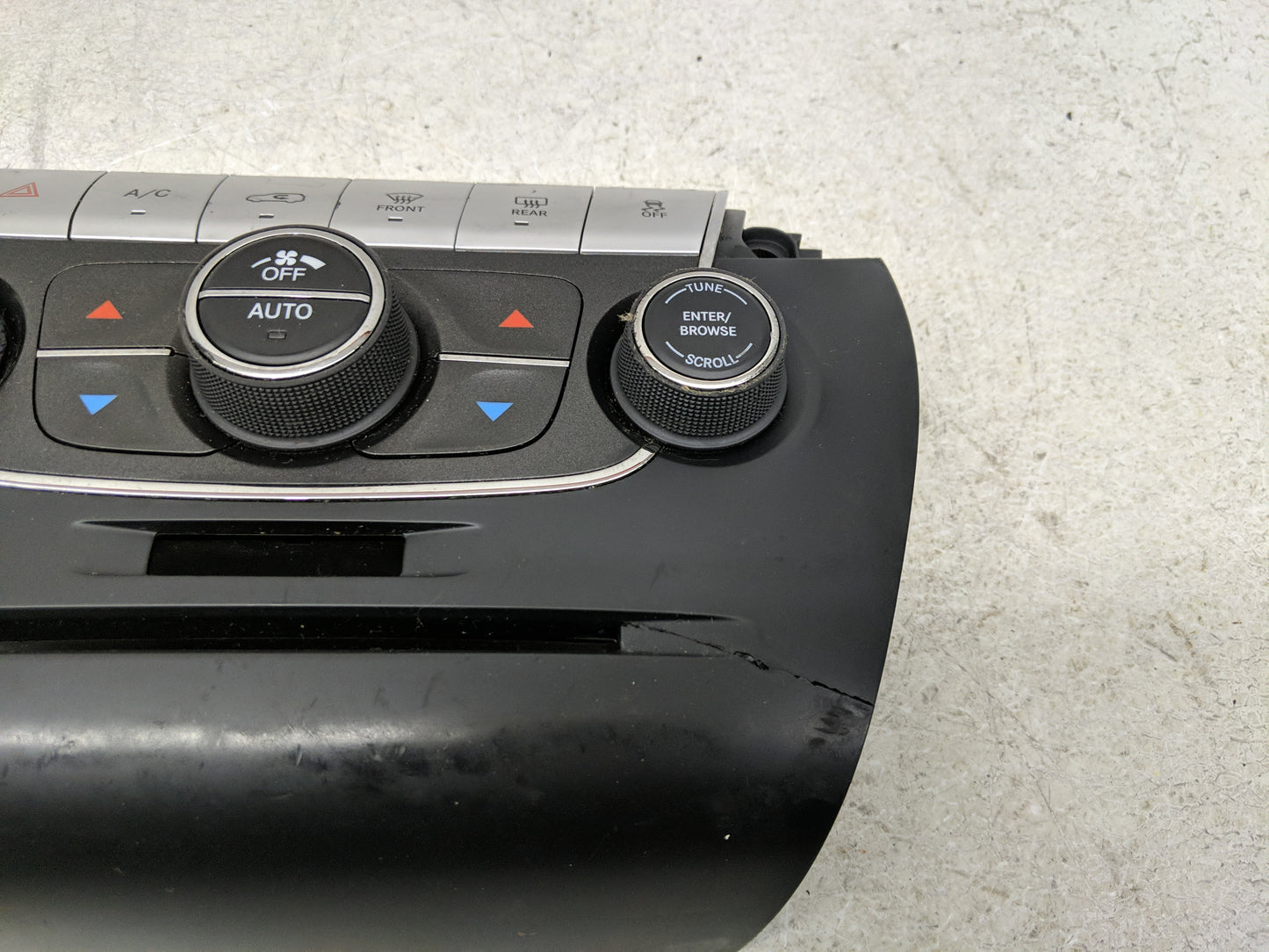2014 Dodge Journey Climate Control Module Temperature AC/Heater Replacement P/N:1RK591X9AD Fits OEM Used Auto Parts - Oemuse