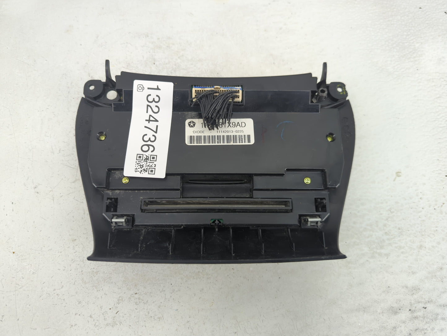2011-2017 Dodge Journey Climate Control Module Temperature AC/Heater Replacement P/N:1RK581X9AD Fits OEM Used Auto Parts - O