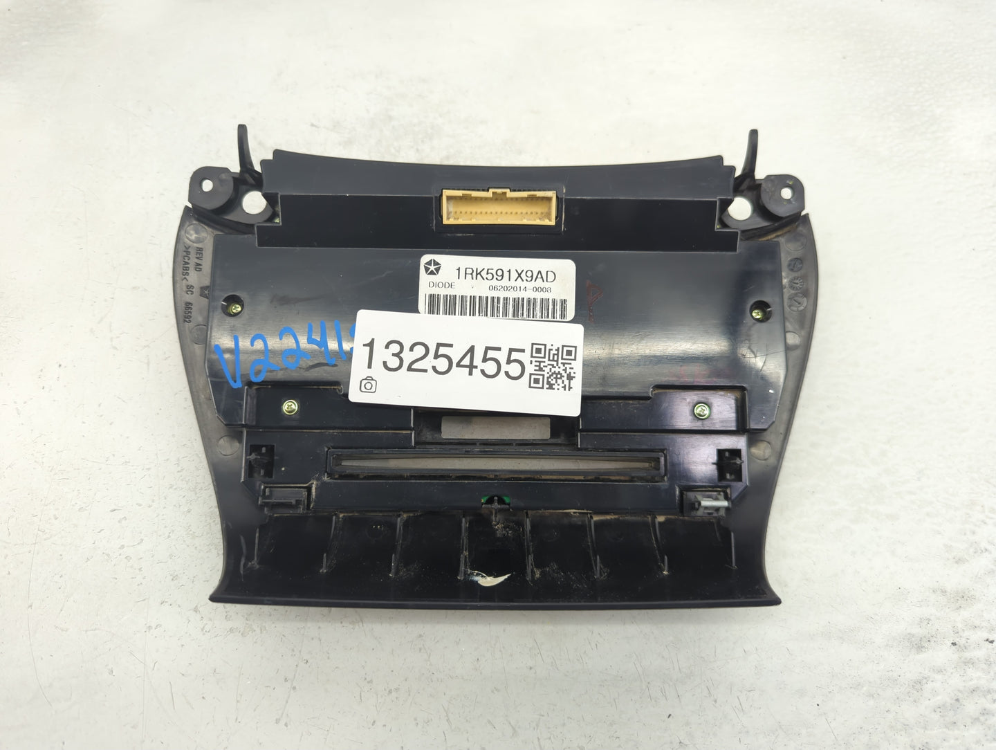 2014 Dodge Journey Climate Control Module Temperature AC/Heater Replacement P/N:1RK591X9AD Fits OEM Used Auto Parts - Oemuse