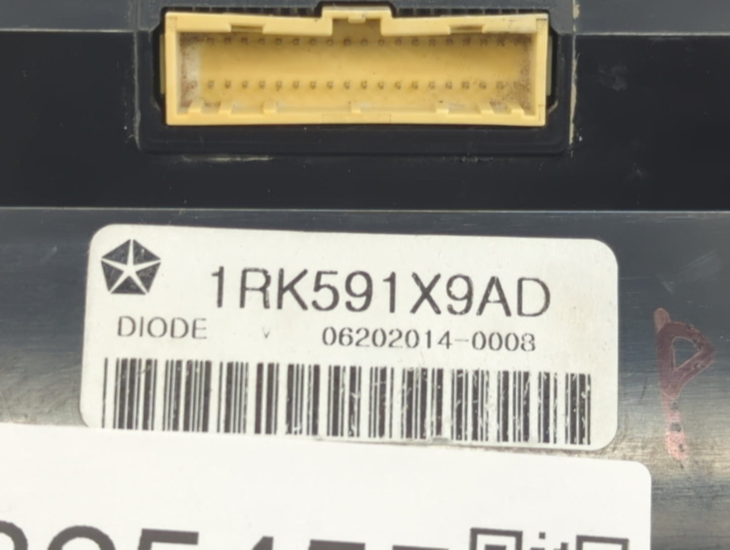 2014 Dodge Journey Climate Control Module Temperature AC/Heater Replacement P/N:1RK591X9AD Fits OEM Used Auto Parts - Oemuse
