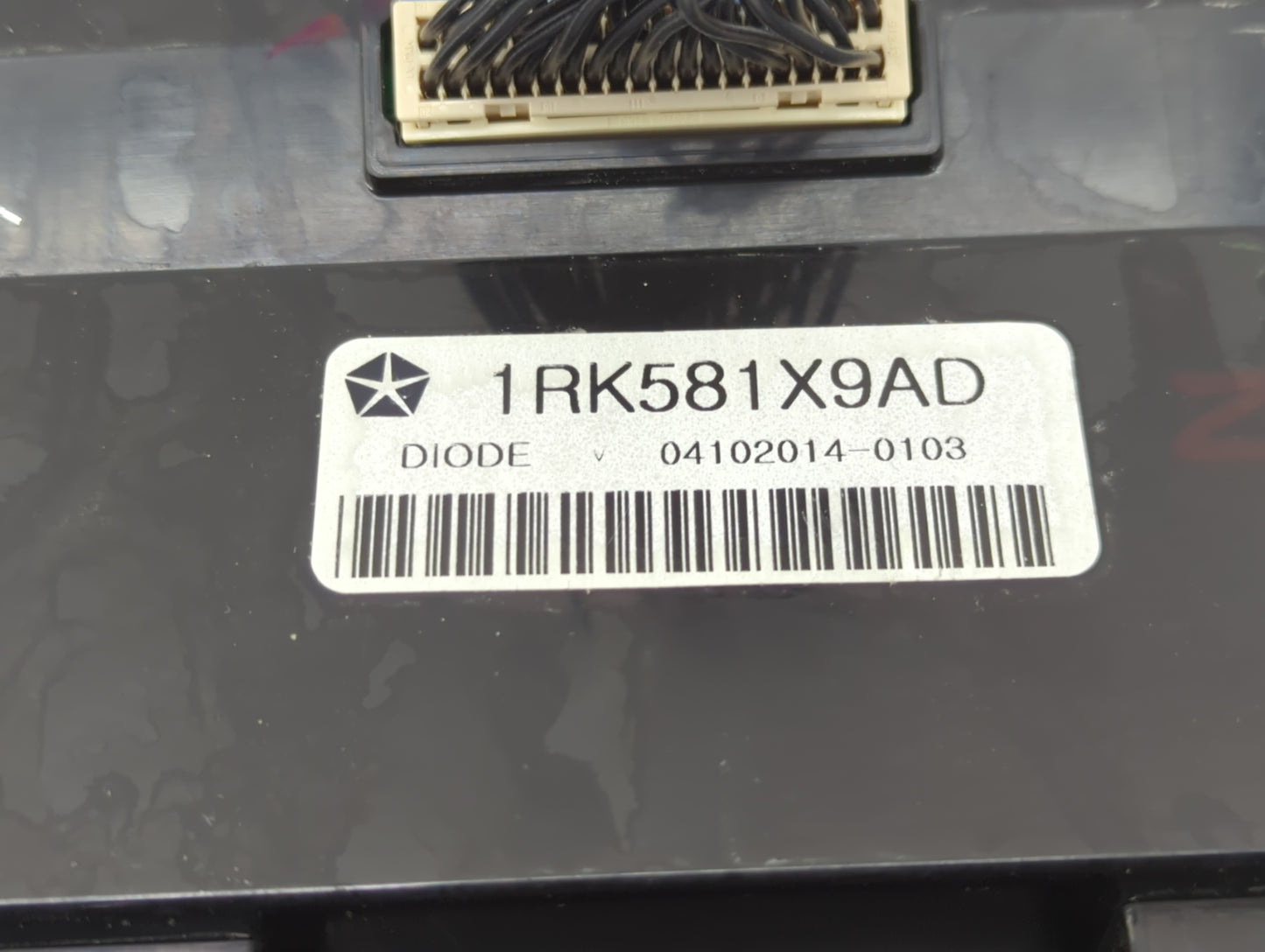 2014 Dodge Journey Climate Control Module Temperature AC/Heater Replacement P/N:1RK581X9AD Fits OEM Used Auto Parts - Oemuse