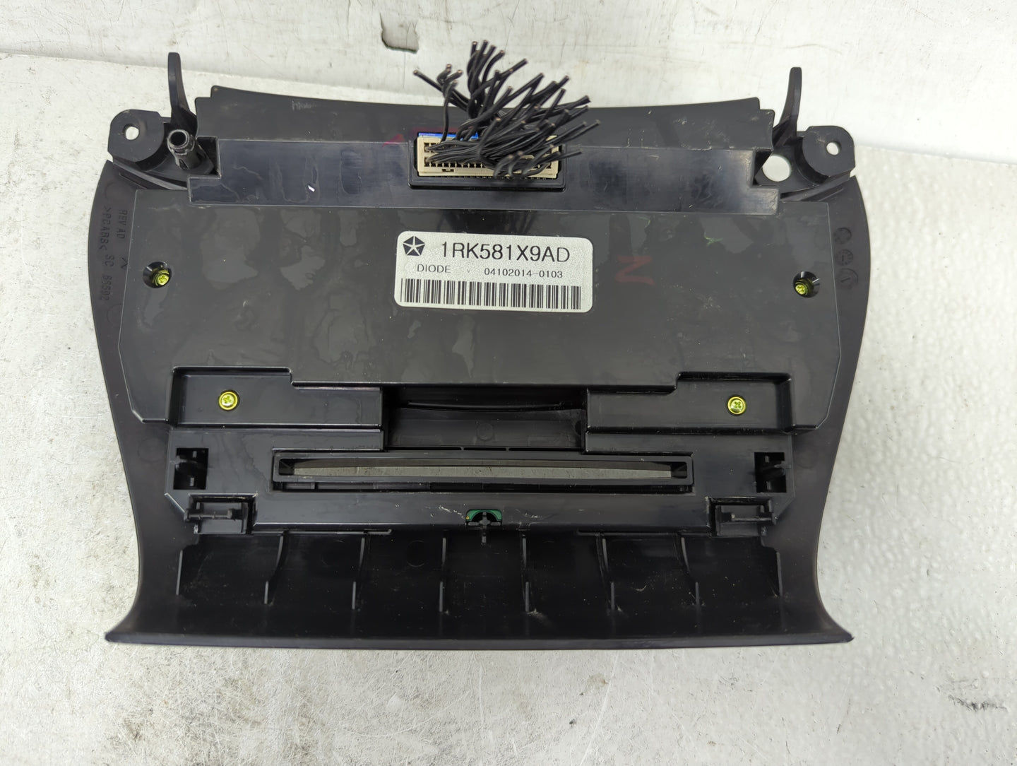 2014 Dodge Journey Climate Control Module Temperature AC/Heater Replacement P/N:1RK581X9AD Fits OEM Used Auto Parts - Oemuse