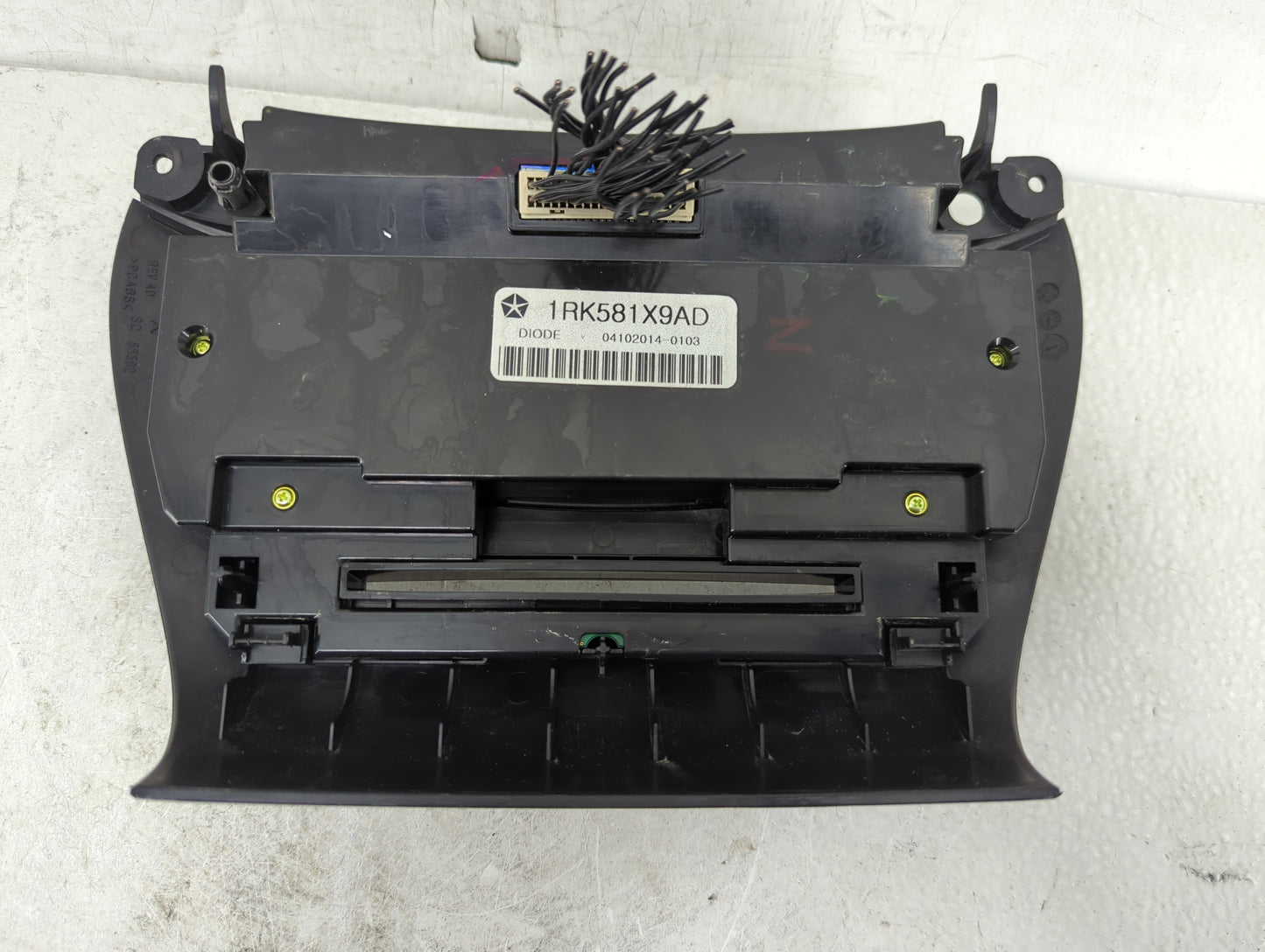 2014 Dodge Journey Climate Control Module Temperature AC/Heater Replacement P/N:1RK581X9AD Fits OEM Used Auto Parts - Oemuse