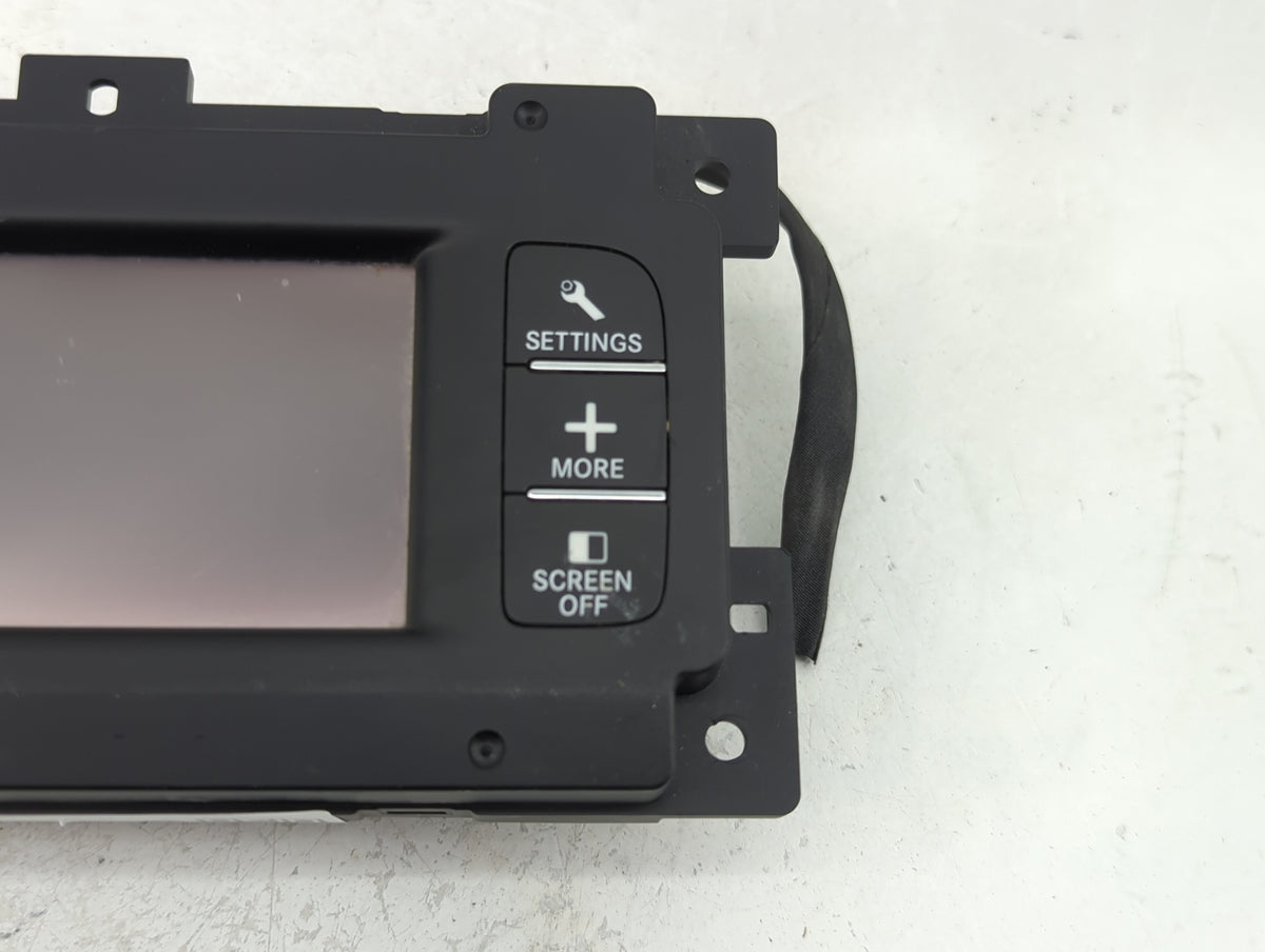 2014 Dodge Journey Information Display Screen 1393483 - Oemusedautoparts1.com