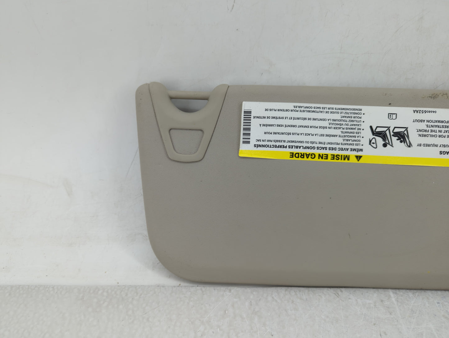 2014 Dodge Journey Sun Visor Shade Replacement Driver Left Mirror Fits OEM Used Auto Parts - Oemusedautoparts1.com