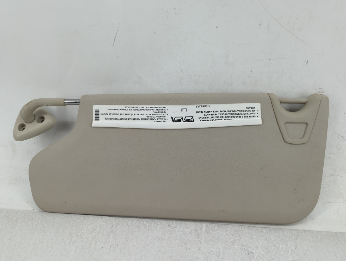 2014 Dodge Journey Sun Visor Shade Replacement Passenger Right Mirror Fits OEM Used Auto Parts - Oemusedautoparts1.com
