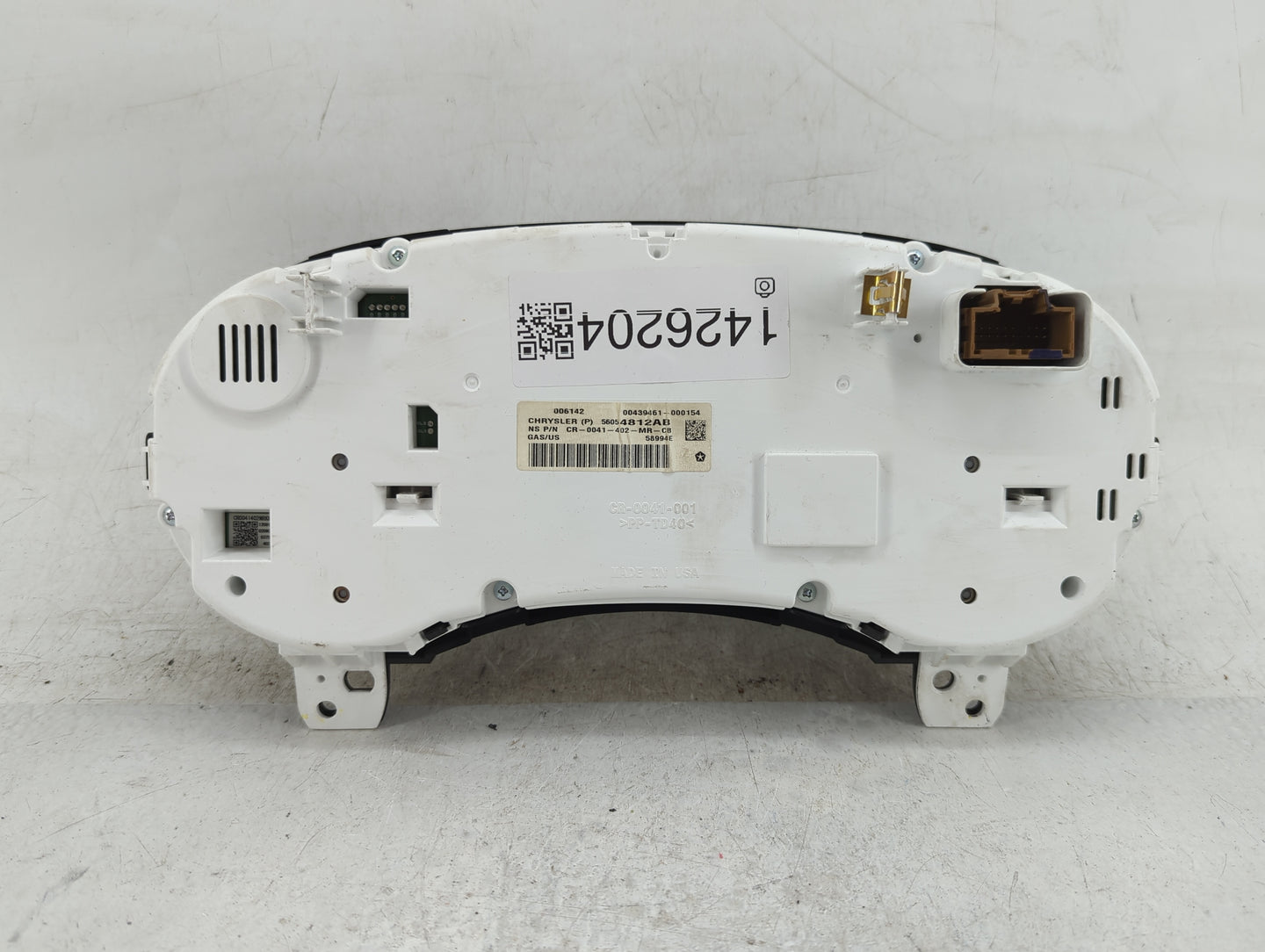 2014 Dodge Journey Instrument Cluster Speedometer Gauges P/N:56054812AB CR-0041-402-MR-CB Fits OEM Used Auto Parts - Oemused