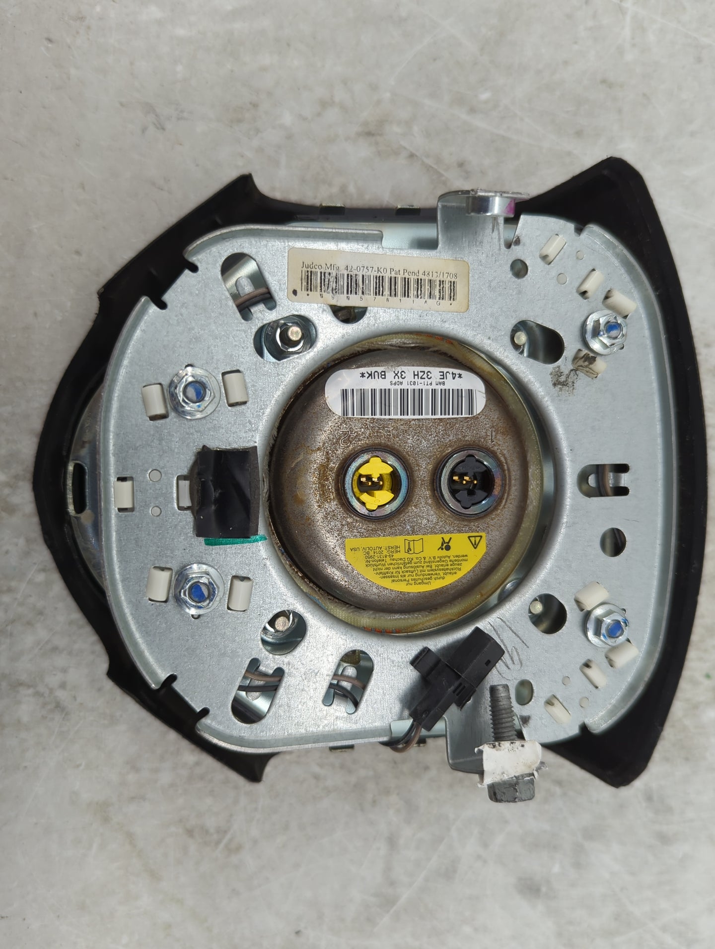 2014 Dodge Journey Air Bag Driver Left Steering Wheel Mounted P/N:P1SL29DX9AD THESL3513S0909, 42-0757-K0 Fits OEM Used Auto 