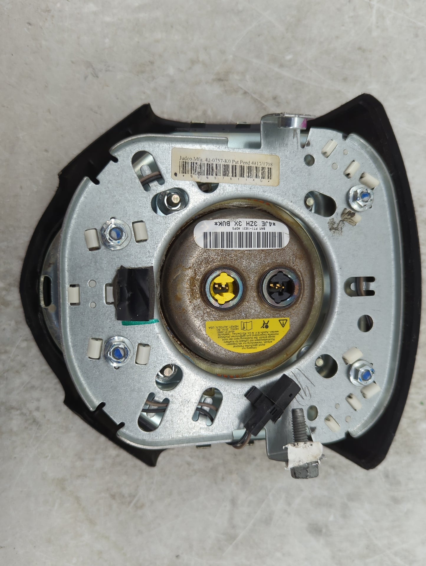 2014 Dodge Journey Air Bag Driver Left Steering Wheel Mounted P/N:P1SL29DX9AD THESL3513S0909, 42-0757-K0 Fits OEM Used Auto 