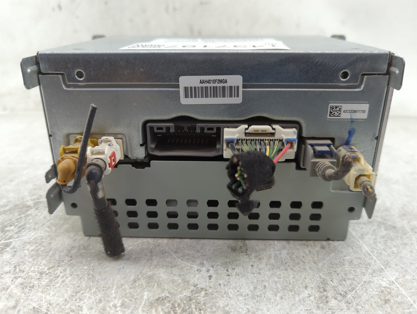 2014 Dodge Journey Radio AM FM Cd Player Receiver Replacement Fits OEM Used Auto Parts - Oemusedautoparts1.com