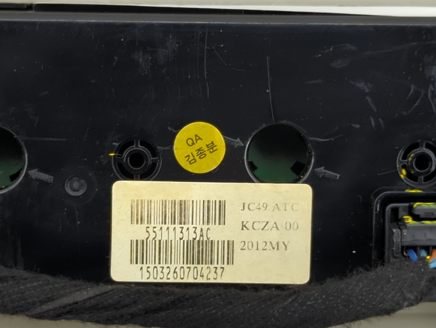 2011-2020 Dodge Journey Climate Control Module Temperature AC/Heater Replacement P/N:55111313AC JC49 ATC Fits OEM Used Auto 