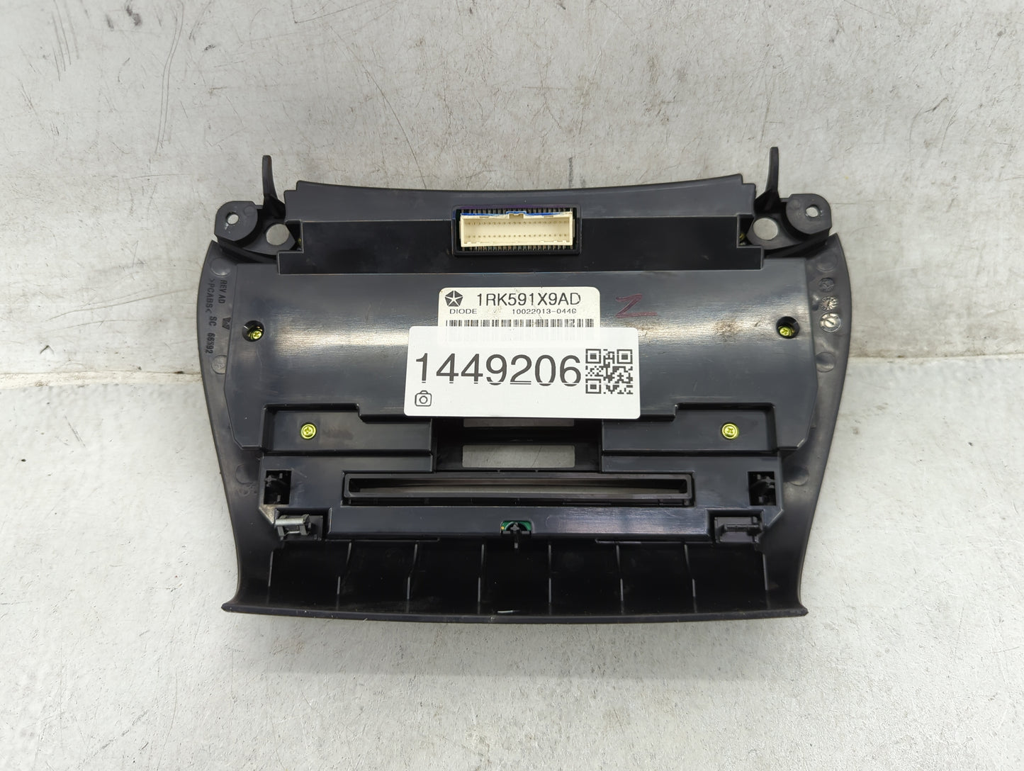 2014 Dodge Journey Climate Control Module Temperature AC/Heater Replacement P/N:1RK591X9AD Fits OEM Used Auto Parts - Oemuse