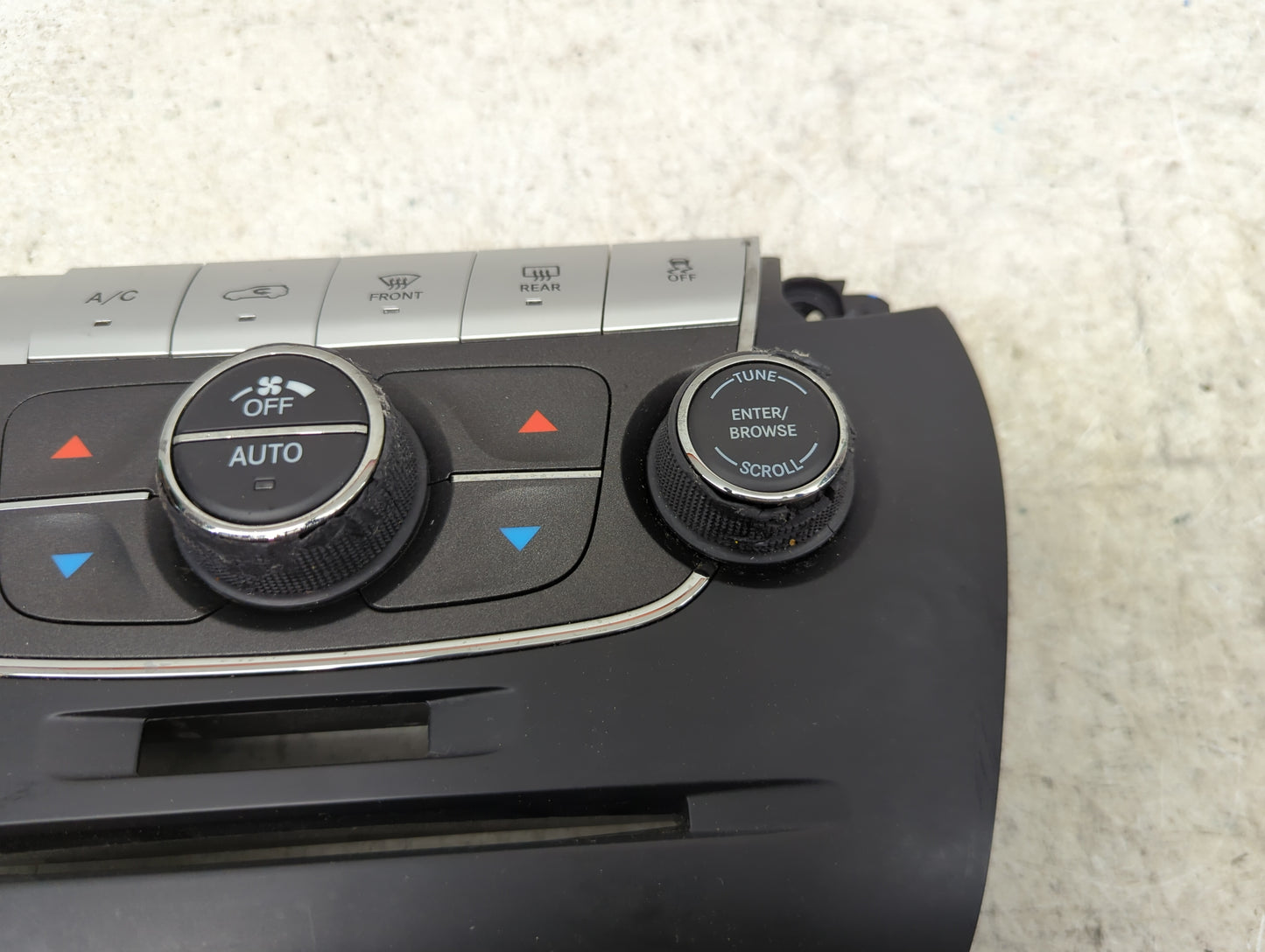 2014 Dodge Journey Climate Control Module Temperature AC/Heater Replacement P/N:1RK591X9AD Fits OEM Used Auto Parts - Oemuse