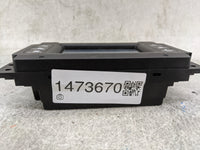2014 Dodge Journey Information Radio Display Screen 1473670 - Oemusedautoparts1.com