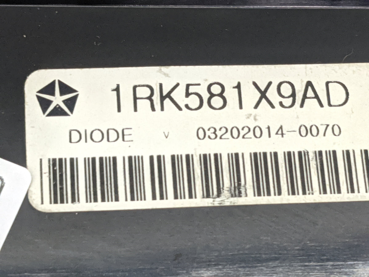2011-2017 Dodge Journey Climate Control Module Temperature AC/Heater Replacement P/N:1RK581X9AD Fits OEM Used Auto Parts - O