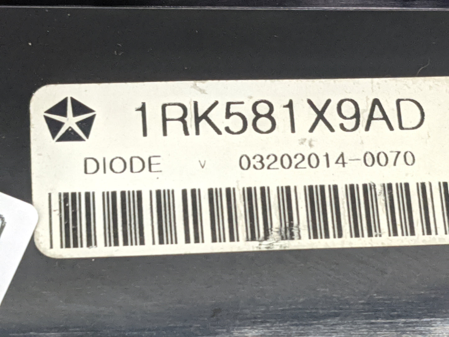 2011-2017 Dodge Journey Climate Control Module Temperature AC/Heater Replacement P/N:1RK581X9AD Fits OEM Used Auto Parts - O