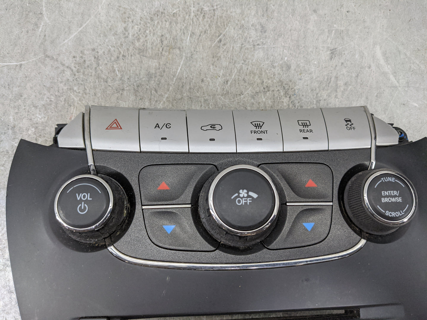 2011-2017 Dodge Journey Climate Control Module Temperature AC/Heater Replacement P/N:1RK581X9AD Fits OEM Used Auto Parts - O