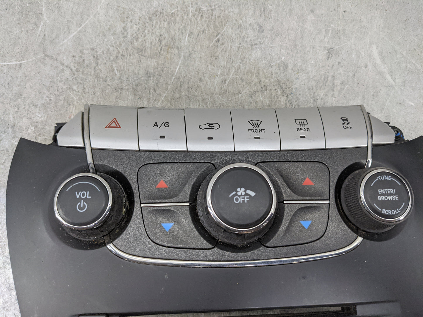 2011-2017 Dodge Journey Climate Control Module Temperature AC/Heater Replacement P/N:1RK581X9AD Fits OEM Used Auto Parts - O