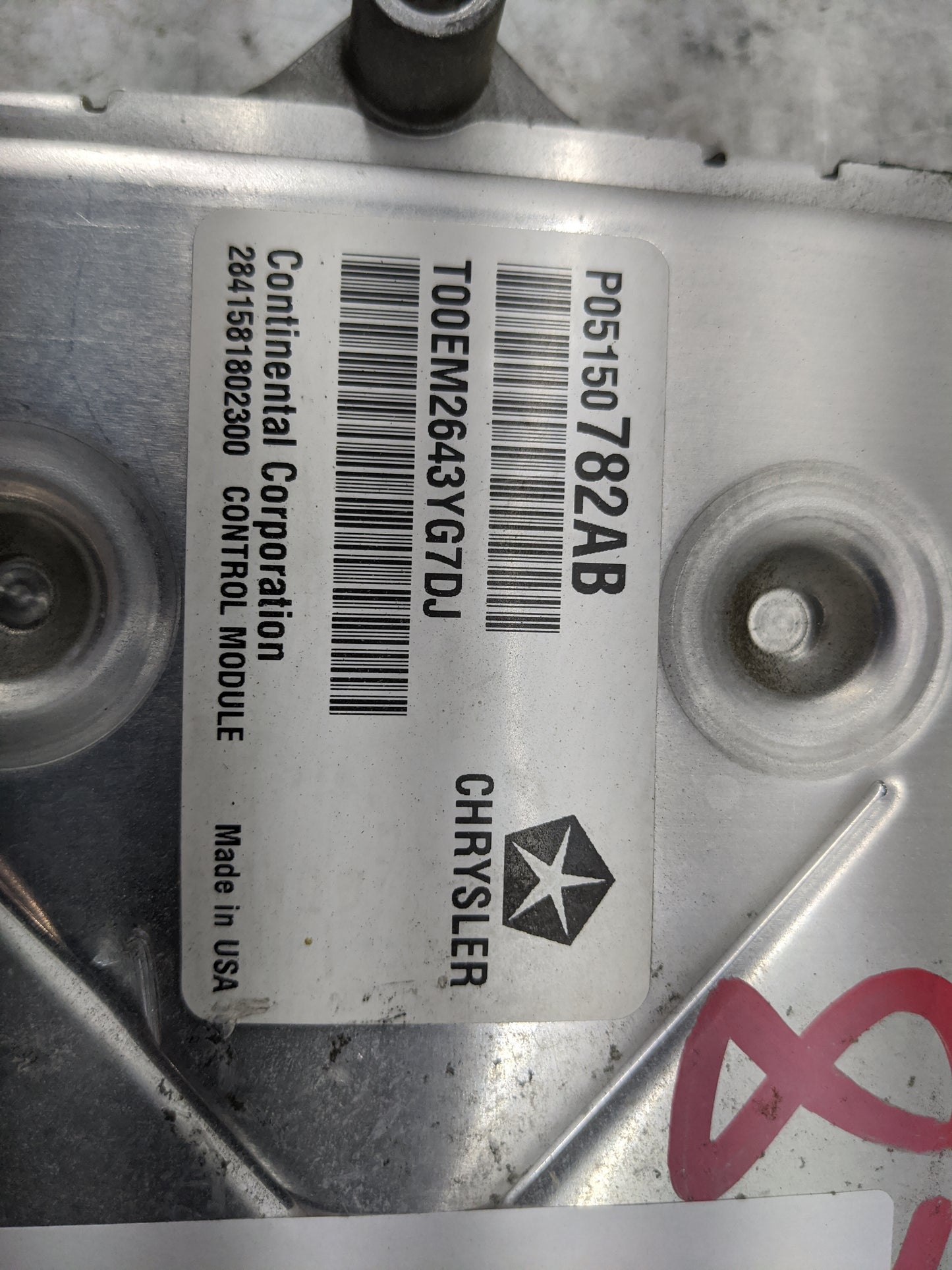 2014 Dodge Journey PCM Engine Control Computer ECU ECM PCU OEM P/N:P05150782AB T00EM2643YG7DJ, 68200269AE, P68200269AE Fits 