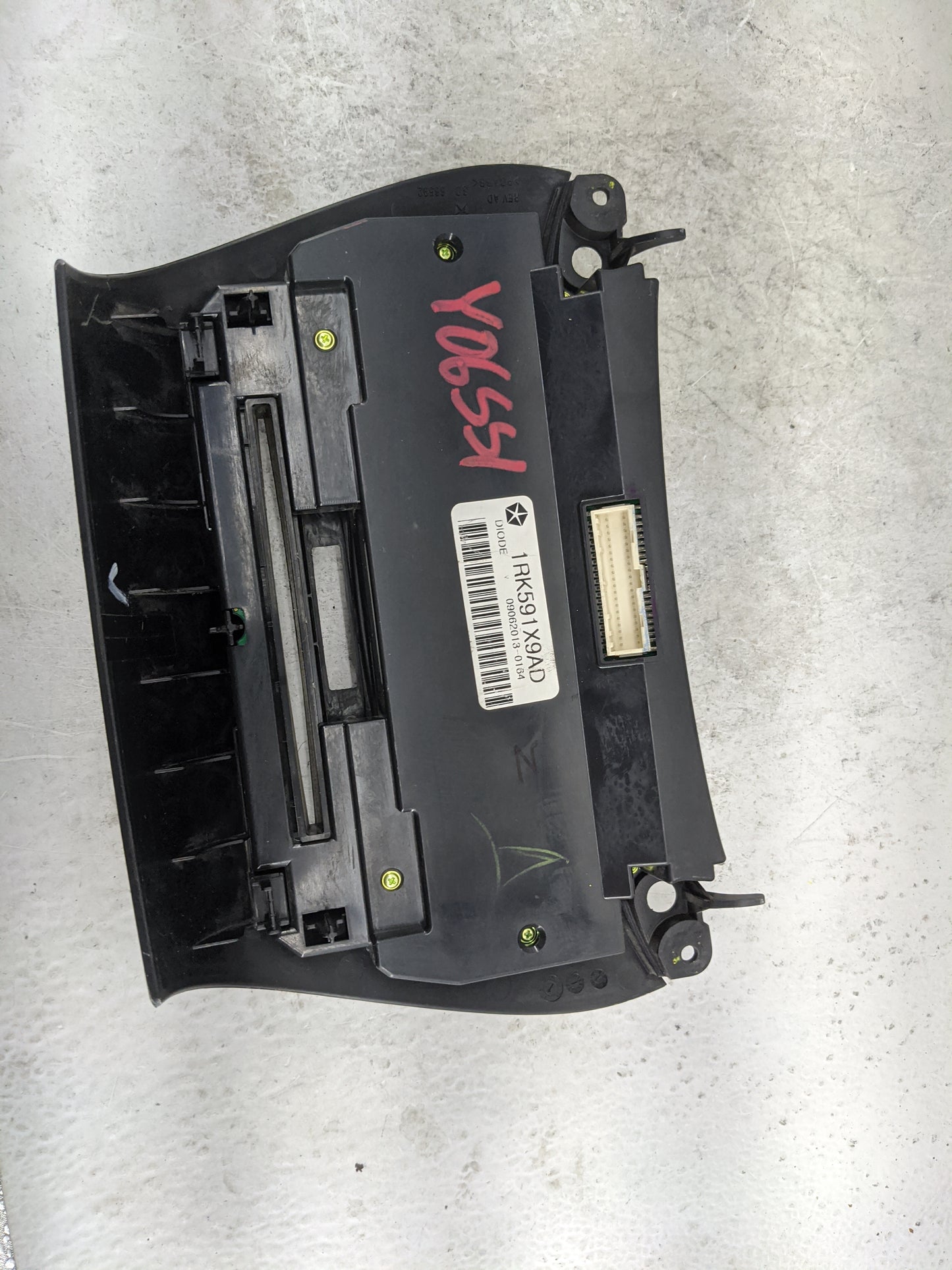 2014 Dodge Journey Climate Control Module Temperature AC/Heater Replacement P/N:1RK591X9AD Fits OEM Used Auto Parts - Oemuse