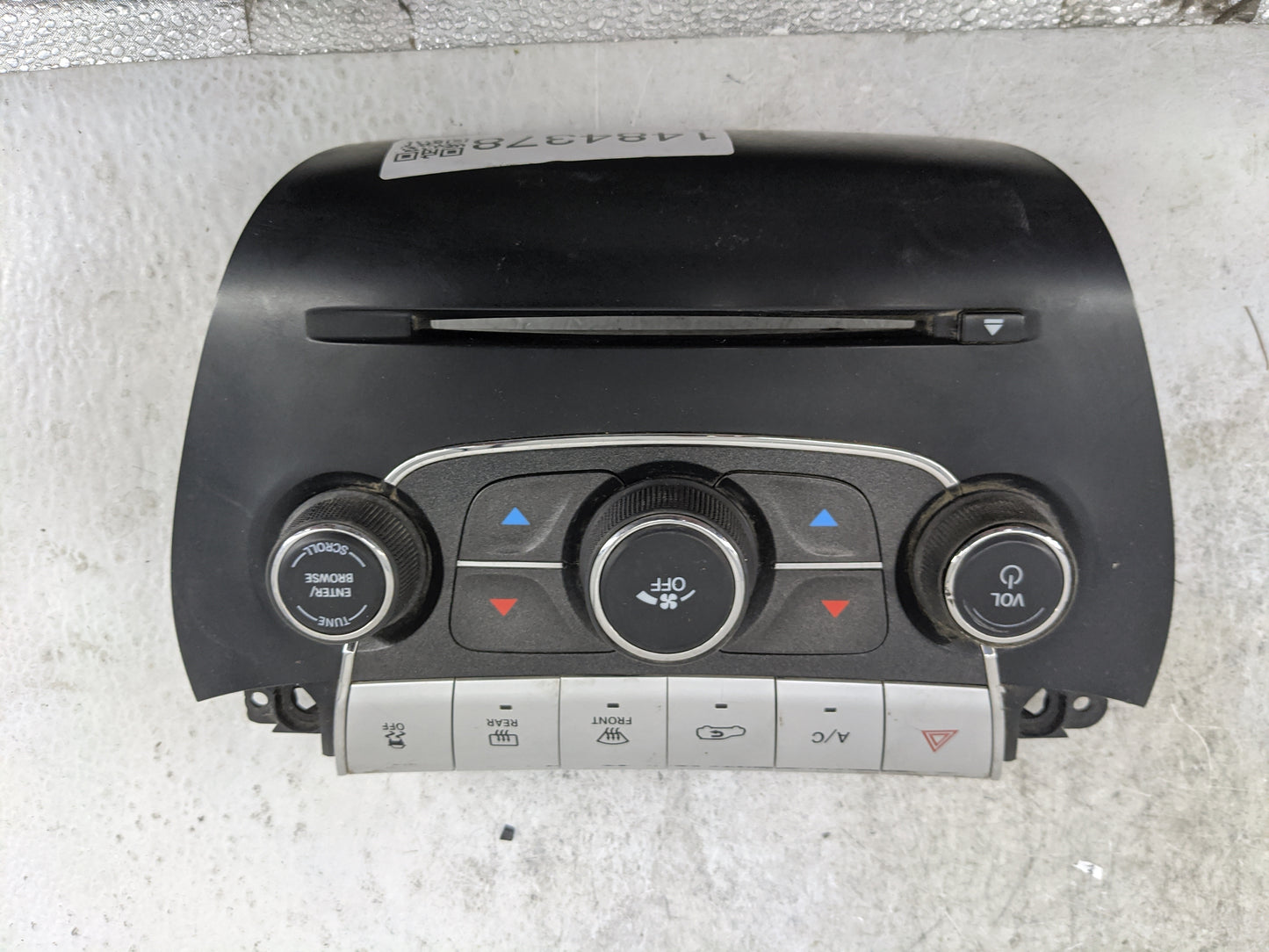 2011-2017 Dodge Journey Climate Control Module Temperature AC/Heater Replacement P/N:1RK581X9AD Fits OEM Used Auto Parts - O