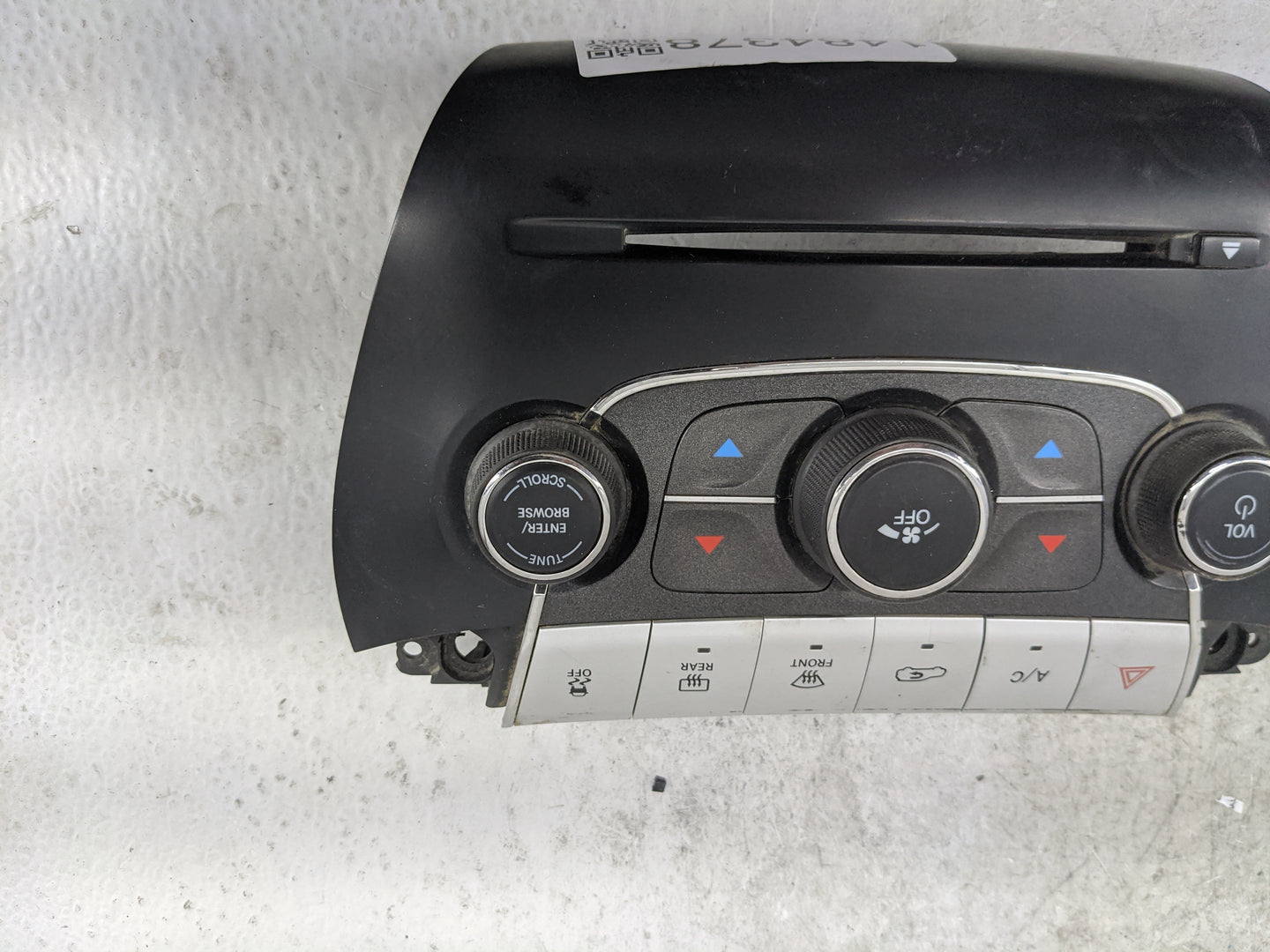 2011-2017 Dodge Journey Climate Control Module Temperature AC/Heater Replacement P/N:1RK581X9AD Fits OEM Used Auto Parts - O