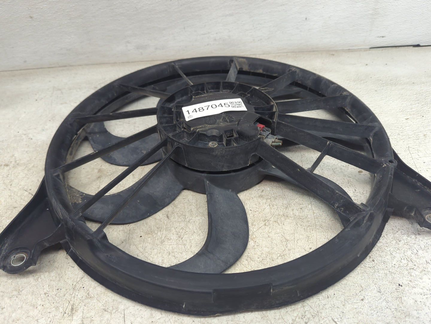 2009-2020 Dodge Journey Electric Radiator Cooling Fan Motor Assembly Fits OEM Used Auto Parts - Oemusedautoparts1.com