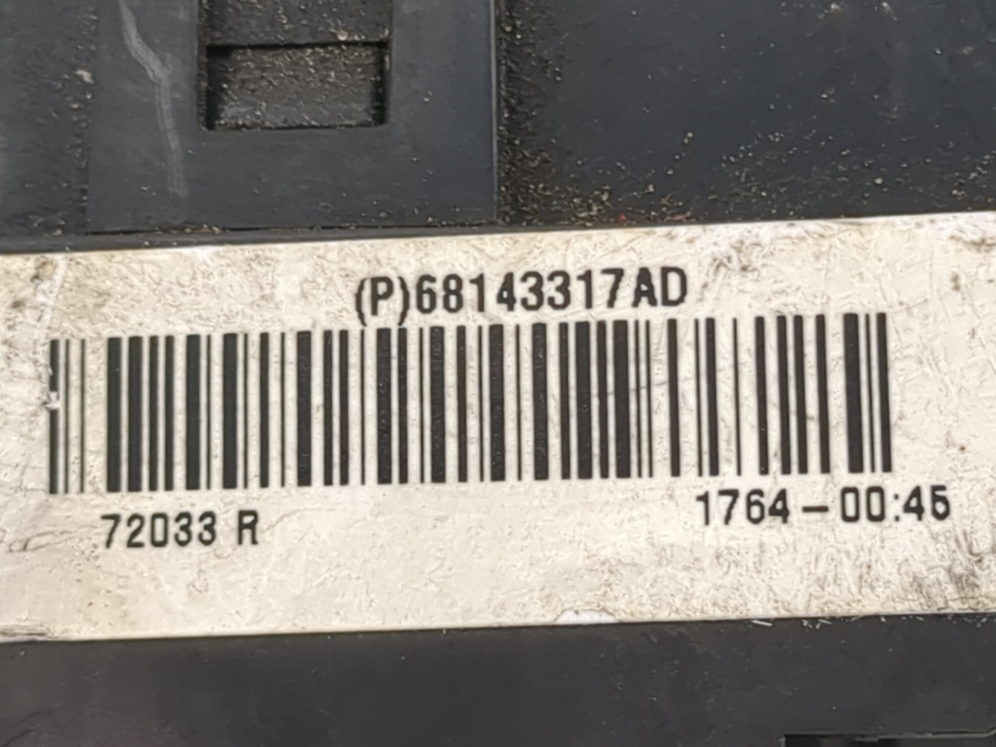 2012-2020 Dodge Journey Fusebox Fuse Box Relay Module Tipm 68143317ad 1491969 - Oemusedautoparts1.com