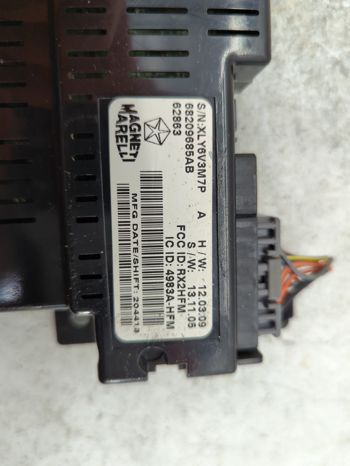 2014 Dodge Journey Climate Control Module Temperature AC/Heater Replacement P/N:68209685AB RX2HFM, 4983A-HFM Fits OEM Used A
