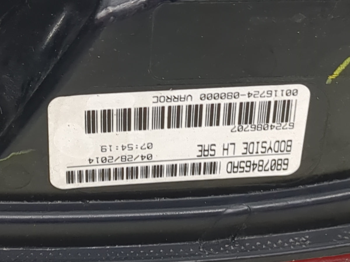 2011-2020 Dodge Journey Tail Light Assembly Driver Left OEM P/N:68078465AD 52240B6207 Fits OEM Used Auto Parts - Oemusedauto