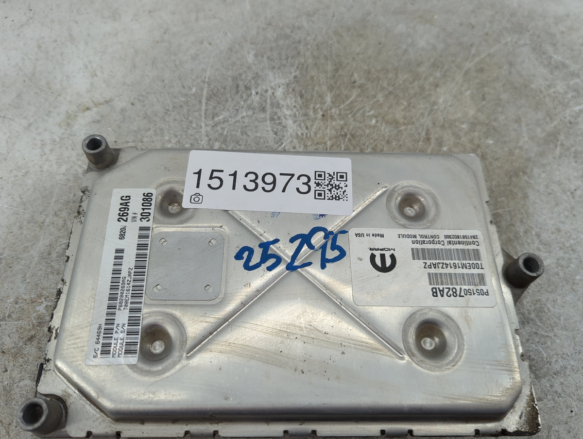 2014 Dodge Journey PCM Engine Control Computer ECU ECM PCU OEM P/N:P05150782AB T00EM1614ZJAPZ, P68200269AG Fits OEM Used Aut