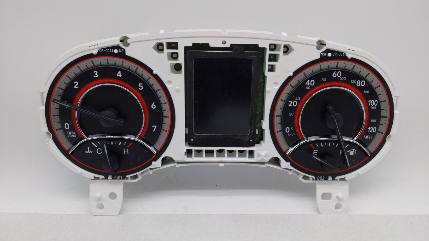 2014 Dodge Journey Instrument Cluster Speedometer Gauges P/N:P56054812AB P56054812AA, 56054812AA Fits OEM Used Auto Parts - 