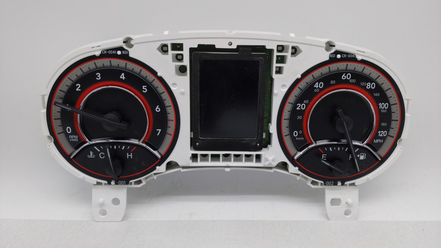 2014 Dodge Journey Instrument Cluster Speedometer Gauges P/N:P56054812AB P56054812AA, 56054812AA Fits OEM Used Auto Parts - 