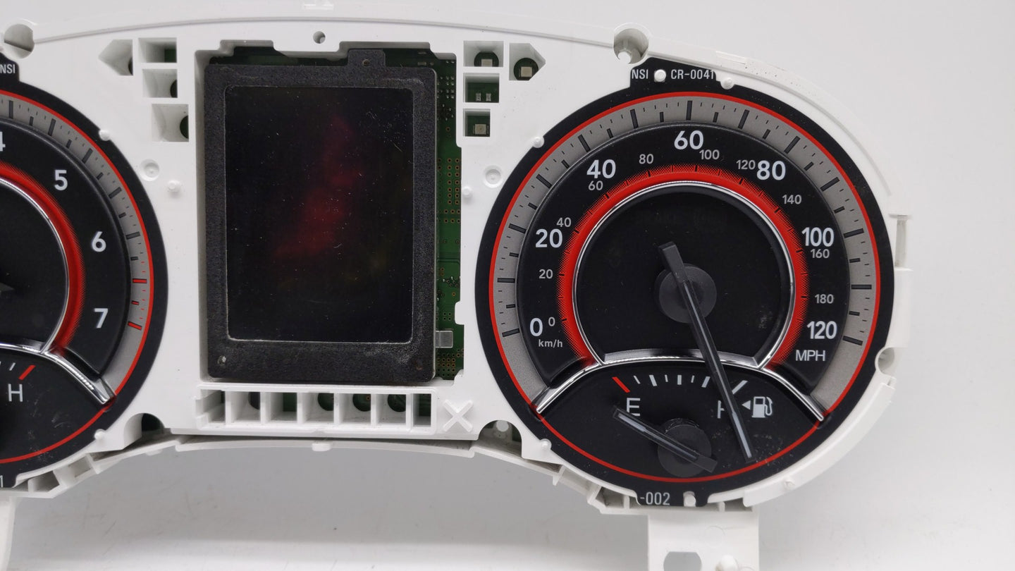 2014 Dodge Journey Instrument Cluster Speedometer Gauges P/N:P56054812AB P56054812AA, 56054812AA Fits OEM Used Auto Parts - 
